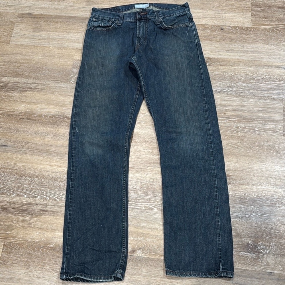 Levi's Size W30/L32 Men's Slim Straight Jeans - Dark Blue - Picture 8 of 8